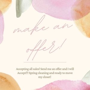 ACCEPTING ALL OFFERS!